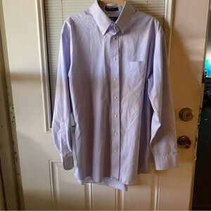 Stafford Men's Light Lavender Dress Shirt